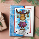 Woodware Craft Collection Magical Christmas Greetings Clear Stamps