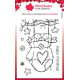 Woodware Craft Collection Cozy Robins Clear Stamps