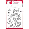 Woodware Craft Collection Snow Balls Clear Stamps