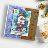 Woodware Craft Collection Top Hat Snowman Clear Stamps