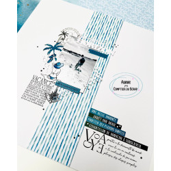 Comptoir Du Scrap Sous l'Océan Paper Pad 30x30cm