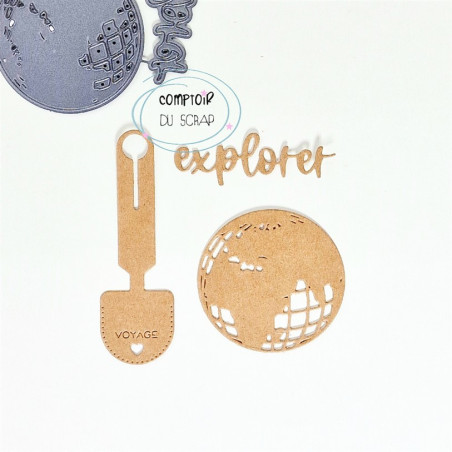 Fustella Comptoir du Scrap Explorer