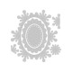 Thinlits Die Set 6pz - Snowflake Labels 666688