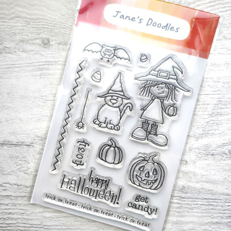 Jane's Doodles Winnie Clear Stamps