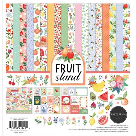 Carta Bella Fruit Stand Paper Pad 30x30cm