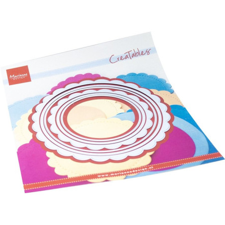 Marianne Design Creatables Scalloped Circles