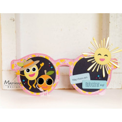 Marianne Design Craft Stencil A5 Glasses