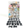 Aall&Create Cutting Dies Letter Soup 37