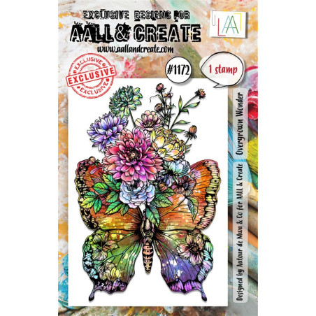 AALL & Create Stamp Set A7 1172 Overgrown Wonder