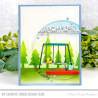 My Favorite Things Layered Treeline Stencil 2PEZZI