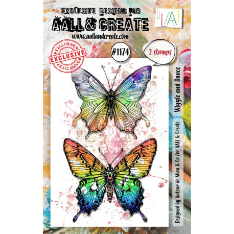 AALL & Create Stamp Set A7 1174 Wiggle & Dance