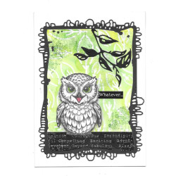 AALL & Create Stamp Set A6 1196 Night Wing Petals