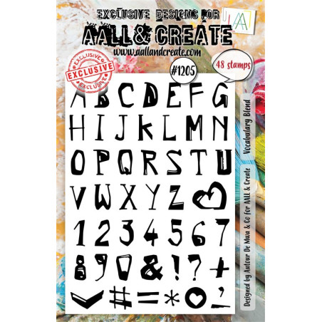 AALL & Create Stamp Set A5 1205 Vocabulary Blend
