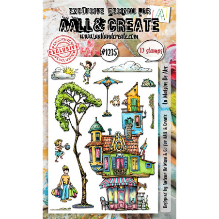 AALL & Create Stamp Set A6 1235 La Maison De Abs