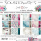 Craft o' Clock Soulflowers Paper COLLECTION and BASIC designs Set 20x20cm 24fg