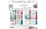 Craft o' Clock Soulflowers Paper COLLECTION and BASIC designs Set 20x20cm 24fg