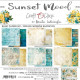 Craft o' Clock Sunset Mood Paper COLLECTION and BASIC designs Set 20x20cm 24fg