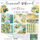 Craft o' Clock Sunset Mood Paper Collection Set 30x30cm 6fg