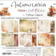 Craft o' Clock Autumnaria Paper COLLECTION and BASIC designs Set 20x20cm 24fg