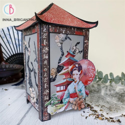 Ciao Bella LAND OF THE RISING SUN Paper Pad 20x20cm