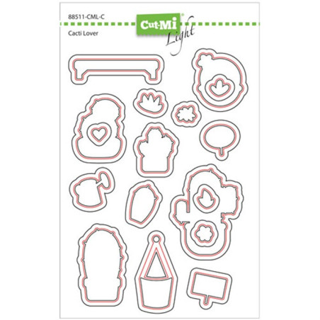 Fustelle Cut-Mi 88511-CML-C Cacti Lovers
