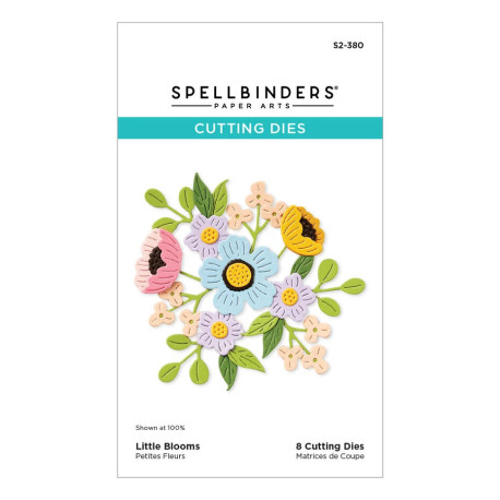 Spellbinders Little Blooms Etched Dies