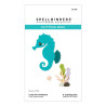 Spellbinders Luna the Seahorse Etched Dies