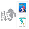 Spellbinders Luna the Seahorse Etched Dies