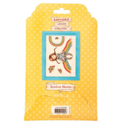 Gorjuss Rubber Stamps Rainbow Heaven 688