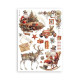 Stamperia Gear up for Christmas A5 Washi Pad 8pz