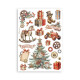 Stamperia Gear up for Christmas A5 Washi Pad 8pz