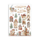 Stamperia Gear up for Christmas A5 Washi Pad 8pz