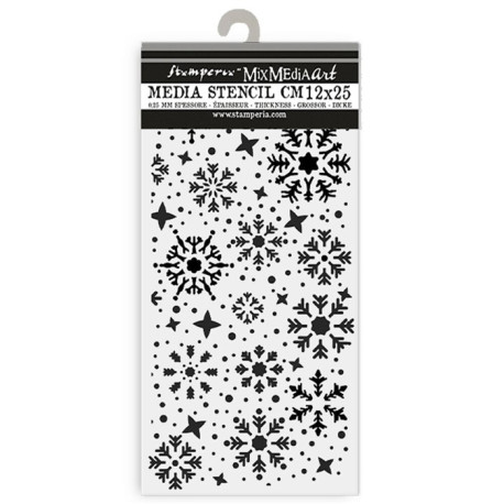 Stamperia Thick Stencil Snowflakes