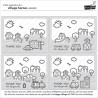 LAWN FAWN Village Heroes Clear Stamp