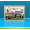 LAWN FAWN Village Heroes Clear Stamp