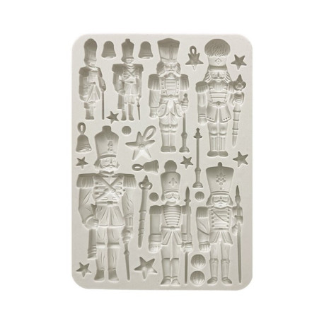 Stamperia The Nutcracker Silicon Mould A5 Soldiers