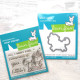 Lawn Fawn Winter Unicorn Stamp Set