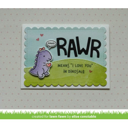 Lawn Fawn Rawr Stamp Set