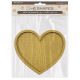 Stamperia MDF Crafty Shapes Blanks Hearts