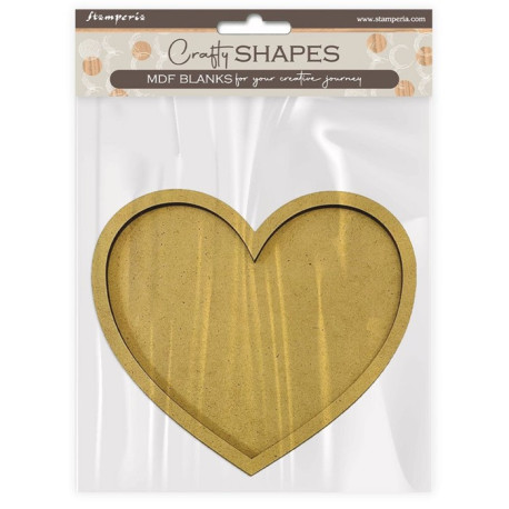 Stamperia MDF Crafty Shapes Blanks Hearts