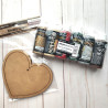 Stamperia MDF Crafty Shapes Blanks Hearts
