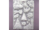 Stamperia Soft maxi Mould Trees and Elements A4