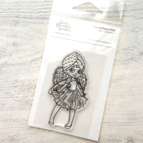 Sweet November Stamps August Poppy Fairy Clear Stamp Set