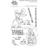 Sweet November Stamps Midnight's Halloween Adventures Clear Stamp Set
