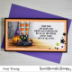 Sweet November Stamps Midnight's Halloween Adventures 3 Clear Stamp Set