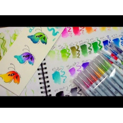 ZIG Clean colors Set Real Brush 24 pcs