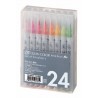ZIG Clean colors Set Real Brush 24 pcs