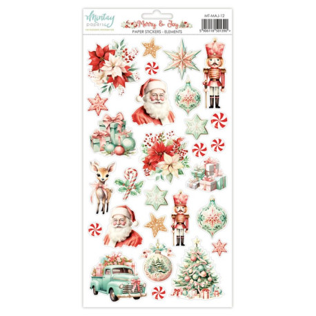 Mintay Papers Stickers MERRY & JOY - Elements