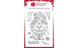 Woodware Craft Collection Mad Hatter Gnome Clear Stamps