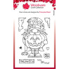 Woodware Craft Collection Mad Hatter Gnome Clear Stamps
